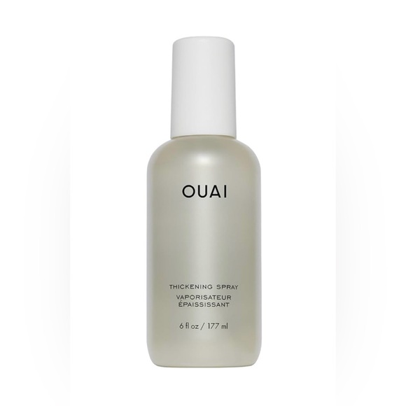 OUAI Hair Thickening Spray in Silver Bottle - Picture 1 of 3